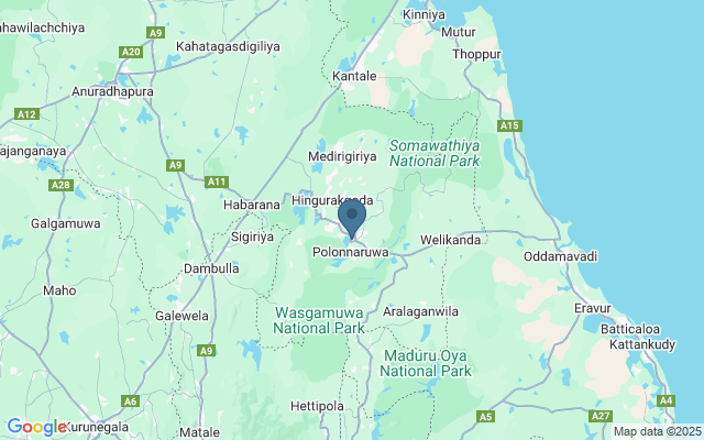 Kaart met locatie Het Koninklijk Paleis